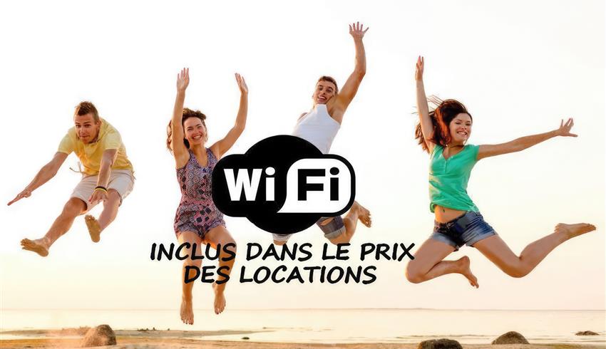 wifi gratuit inclus - Camping Ile d'Oléron - Camping La Boulinière 5 étoiles