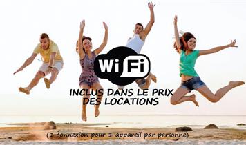 wifi inclus - Les services du Camping La Boulinière - Camping Oléron 