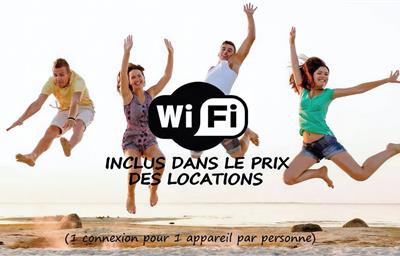 wifi inclus - Les services du Camping La Boulinière - Camping Oléron 